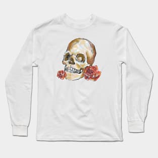 Skulls and roses Long Sleeve T-Shirt